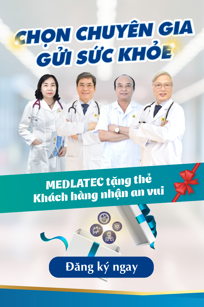 Chọn chuyên gia gửi sức khỏe - MEDLATEC tặng thẻ, Khách hàng nhận an vui