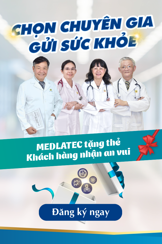 Chọn chuyên gia gửi sức khỏe - MEDLATEC tặng thẻ, Khách hàng nhận an vui